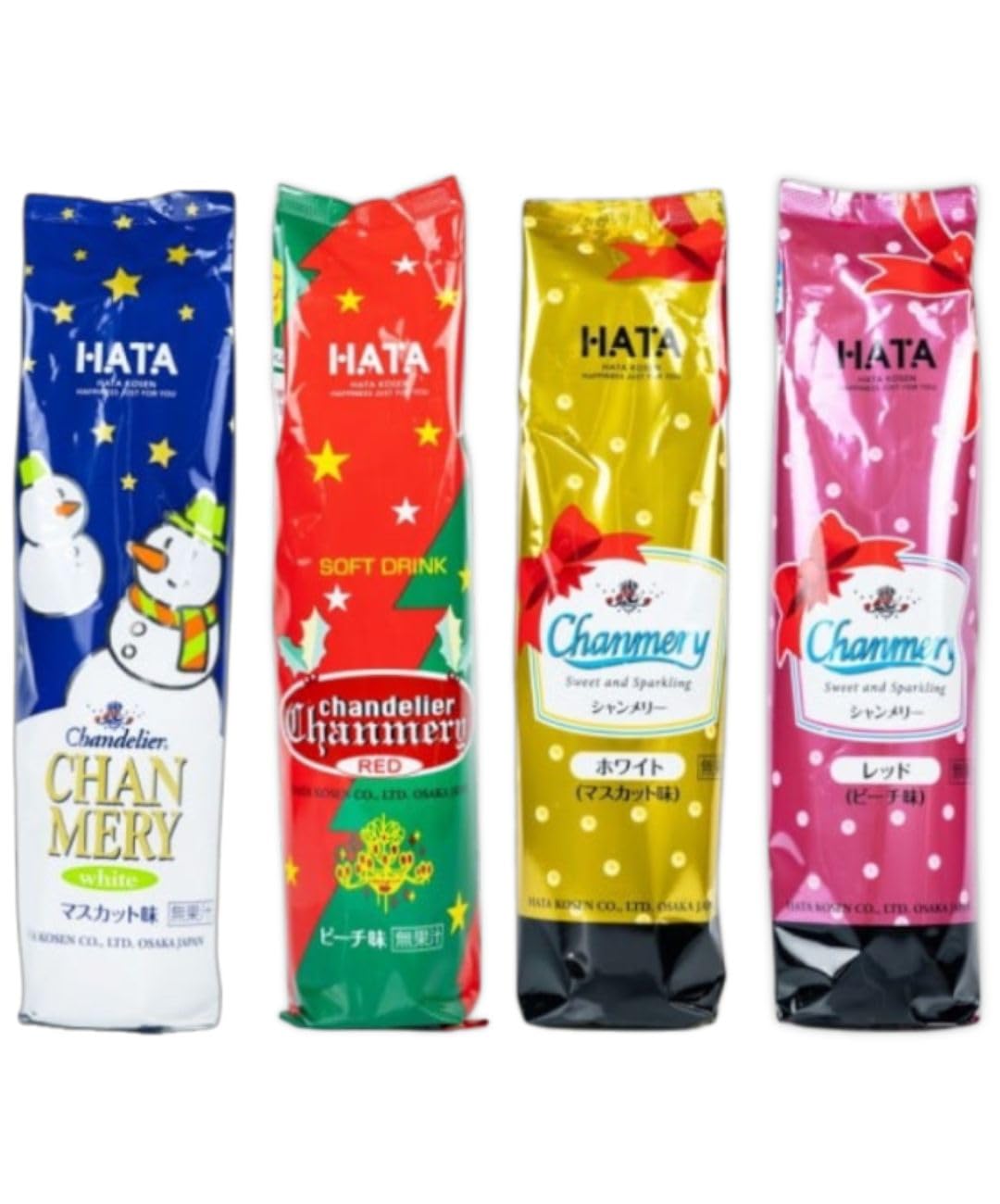 Amazon.co.jp: ハタ シャンメリー 袋包装済【4本セット】ホワイト